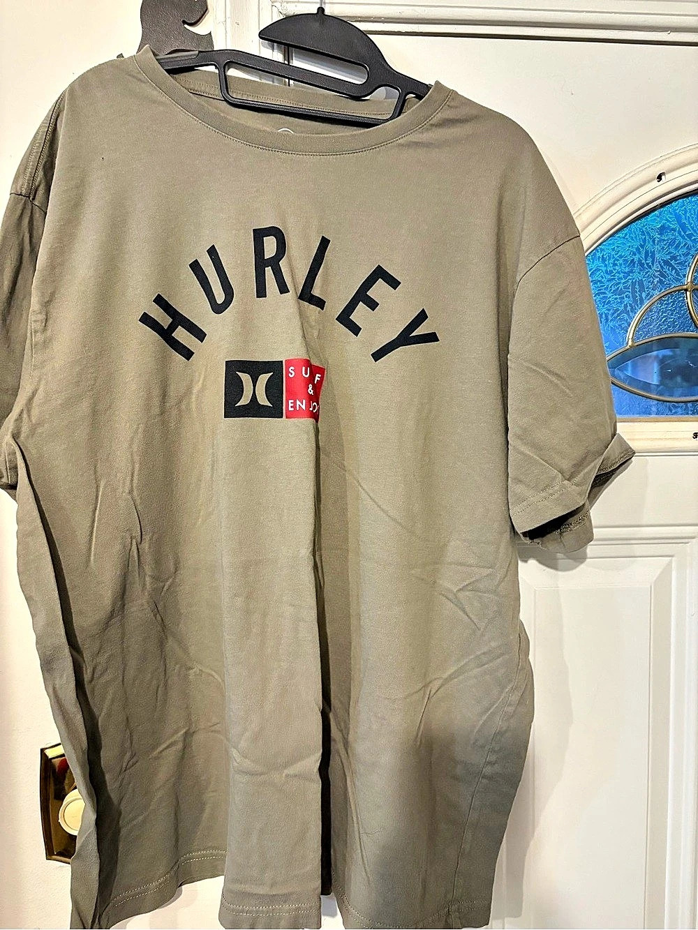 Hurley Surf & Enjoy Graphic Tee Green